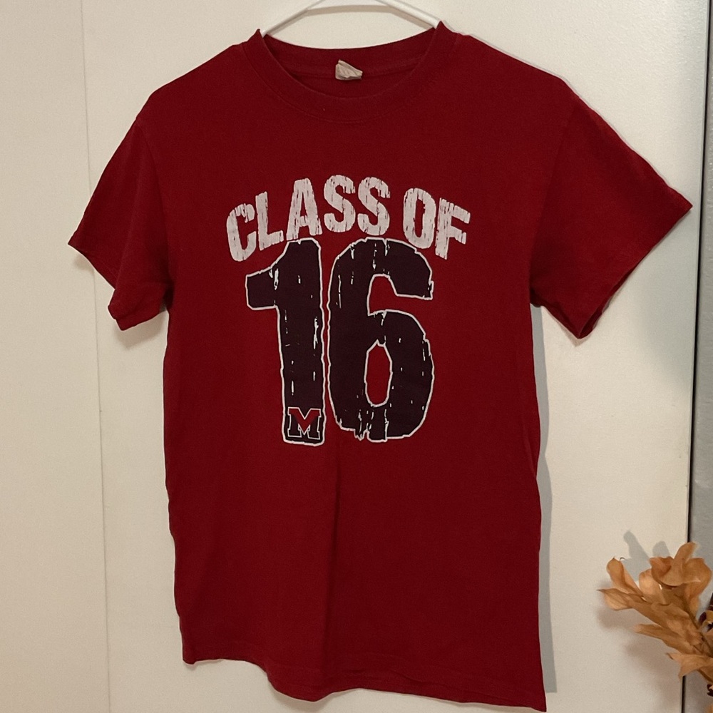 Gildan Red Class of 16 Kids T-Shirt